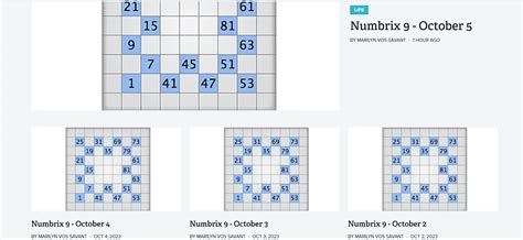  Numbrix - Sudoku för den som vill ha lite extra krydda!